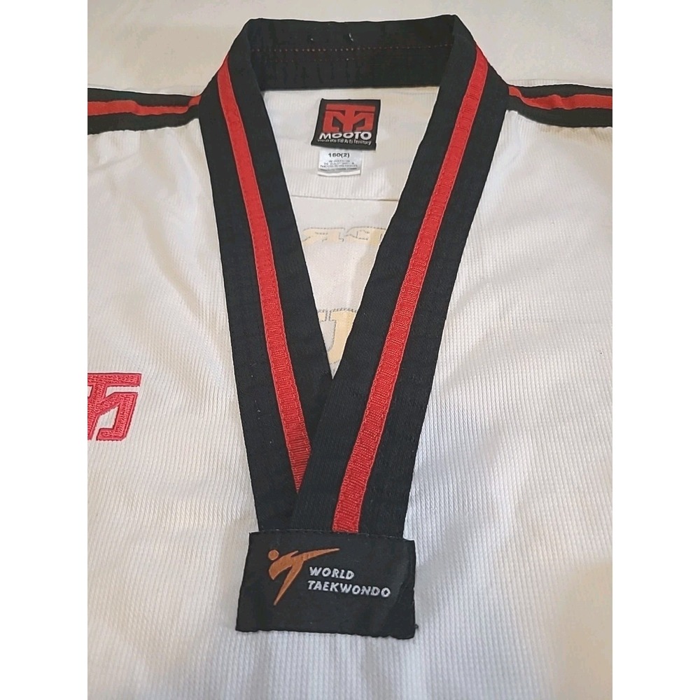 Mooto Taekwondo Uniform Mens 160(2) World Championships Martial Arts Gi Top Only